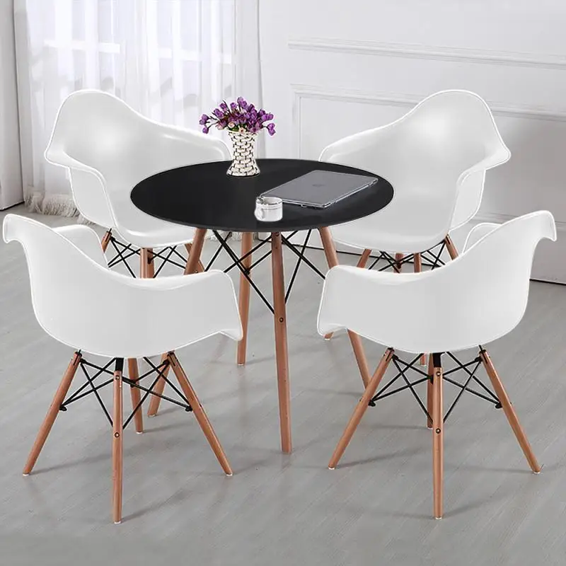 Black 2pcs Leisure Chairs Pp Nordic Style Leisure Dining Coffee Sponge Corrosion Resistance Abrasion Resistance HWC
Black 2pcs Leisure Chairs Pp Nordic Style Leisure Dining Coffee Sponge Corrosion Resistance Abrasion Resistance HWC
