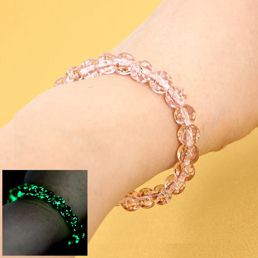 women bracelets luminous stone bracelet glow in the dark charms for bracelets yoga wrap Women's fashion jewelry elastic bracelet
women bracelets luminous stone bracelet glow in the dark charms for bracelets yoga wrap Women's fashion jewelry elastic bracelet