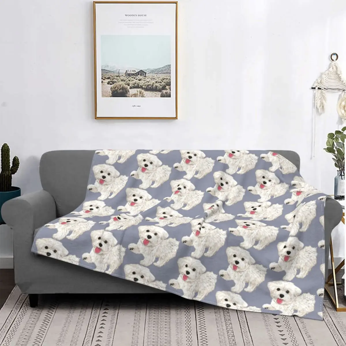 Maru The Maltese Blanket Dog Puppy Pattern Plush Warm Super Soft Flannel Fleece Throw Blanket For Bedding Bedspread Velvet Couch
Maru The Maltese Blanket Dog Puppy Pattern Plush Warm Super Soft Flannel Fleece Throw Blanket For Bedding Bedspread Velvet Couch