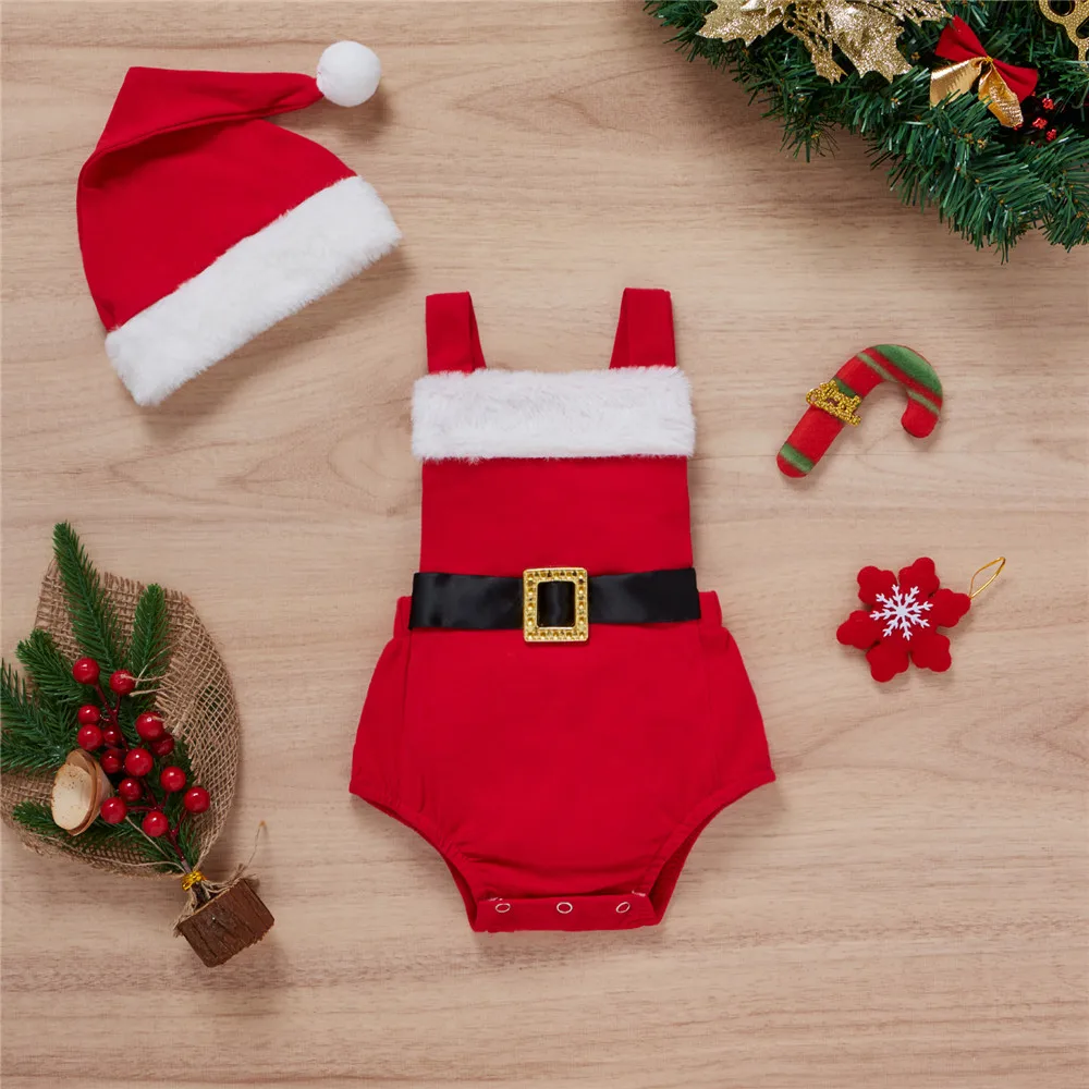 Рождественский красный комбинезон с Санта-Клаусом для маленьких девочек и мальчиков, боди с шапкой для новорожденных 0-18 месяцев, праздничн...
Рождественский красный комбинезон с Санта-Клаусом для маленьких девочек и мальчиков, боди с шапкой для новорожденных 0-18 месяцев, праздничн...