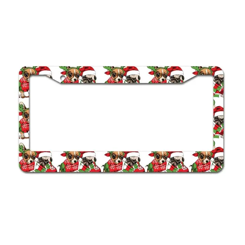 Peceeta Christmas Flower Animal License Plate Frame 2 Holes 1 Frame Matte Aluminum Weather-Proof Theft-Proof Frames white
Peceeta Christmas Flower Animal License Plate Frame 2 Holes 1 Frame Matte Aluminum Weather-Proof Theft-Proof Frames white