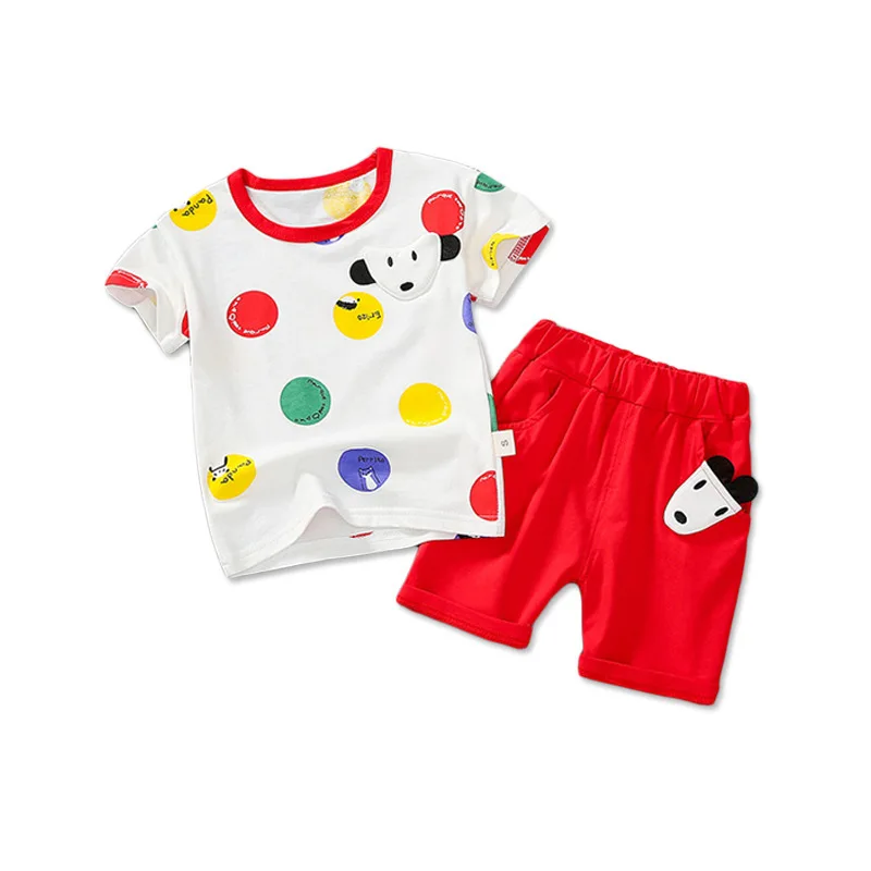 New Summer Baby Boy Clothes Children Girls Fashion Print T Shirt Shorts 2Pcs/sets Toddler Casual Clothing Infant Kids Tracksuits
New Summer Baby Boy Clothes Children Girls Fashion Print T Shirt Shorts 2Pcs/sets Toddler Casual Clothing Infant Kids Tracksuits