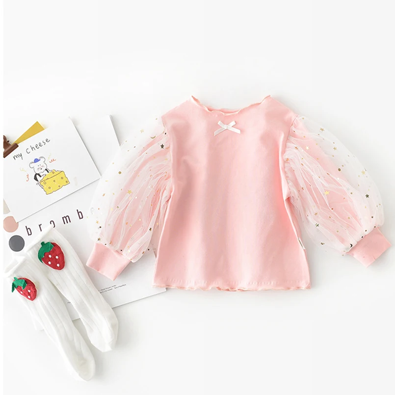 Sweet newborn baby girls shirt Spring autumn cotton long sleeve infant kids blouse for girls tops children bottom shirt outwear
Sweet newborn baby girls shirt Spring autumn cotton long sleeve infant kids blouse for girls tops children bottom shirt outwear