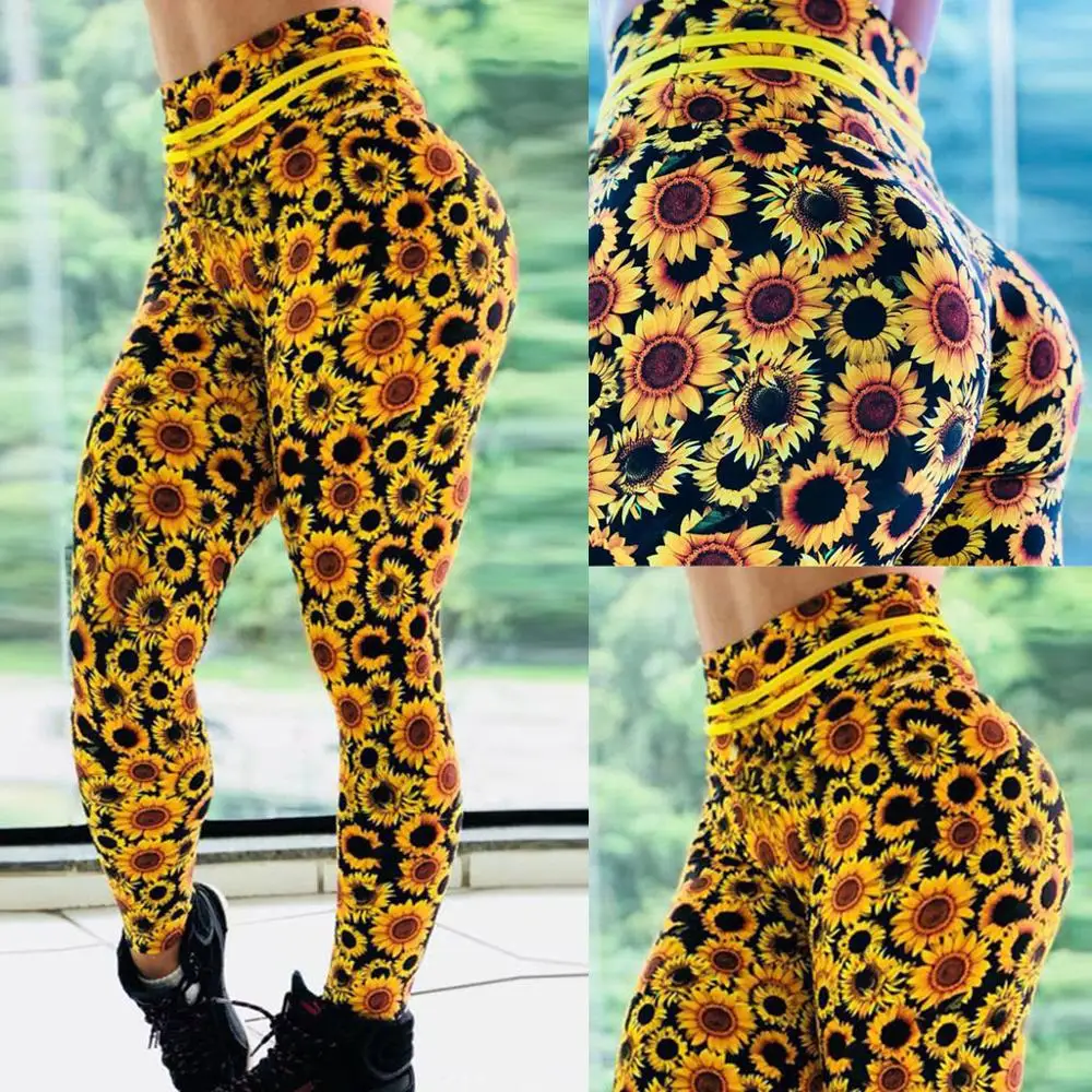 Pants For Sports leggings Tights Woman Fitness Seamless Sport Legging Women Sunflower Print Sportswear Gym Wear Leggins
Pants For Sports leggings Tights Woman Fitness Seamless Sport Legging Women Sunflower Print Sportswear Gym Wear Leggins