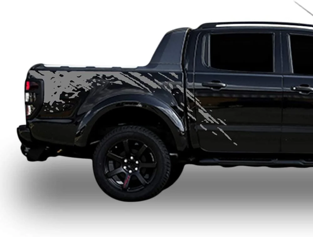 Bubbles Designs Decal Sticker Vinyl Bed Splash Mud Kit Compatible with Ford Ranger T6 2011-2017 (Gray)
Bubbles Designs Decal Sticker Vinyl Bed Splash Mud Kit Compatible with Ford Ranger T6 2011-2017 (Gray)