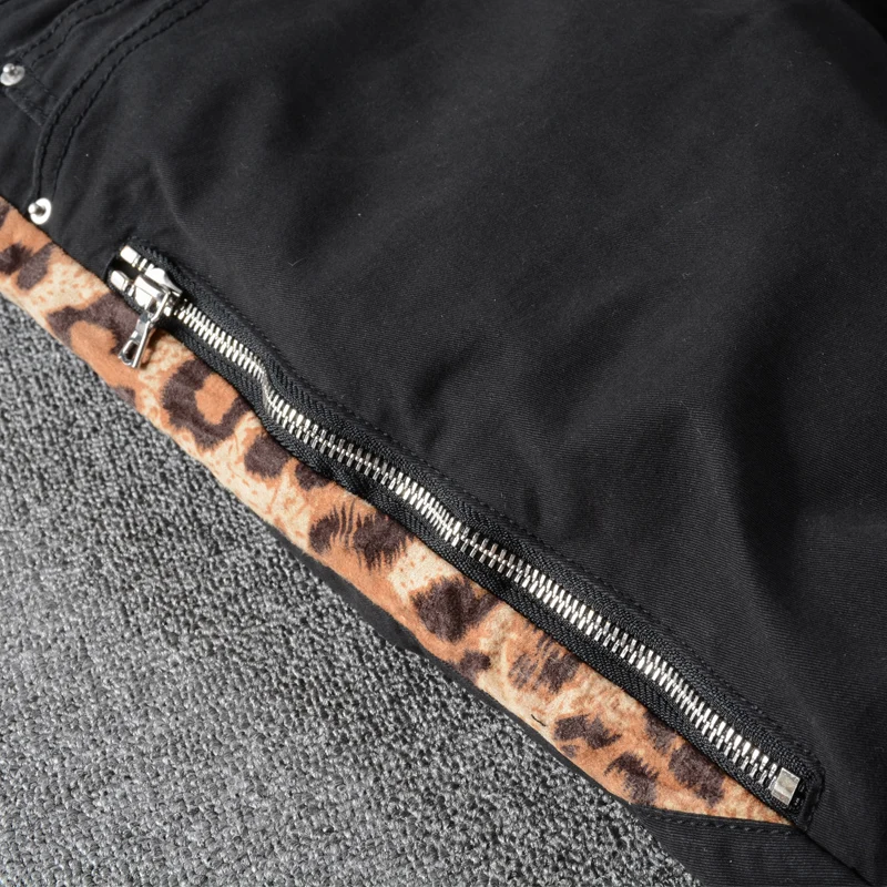 Fashion Streetwear Men Jeans Slim Fit Black Color Elastic Spliced Designer Jeans Men Punk Pants High Quality Hip Hop Jeans Homme
Fashion Streetwear Men Jeans Slim Fit Black Color Elastic Spliced Designer Jeans Men Punk Pants High Quality Hip Hop Jeans Homme