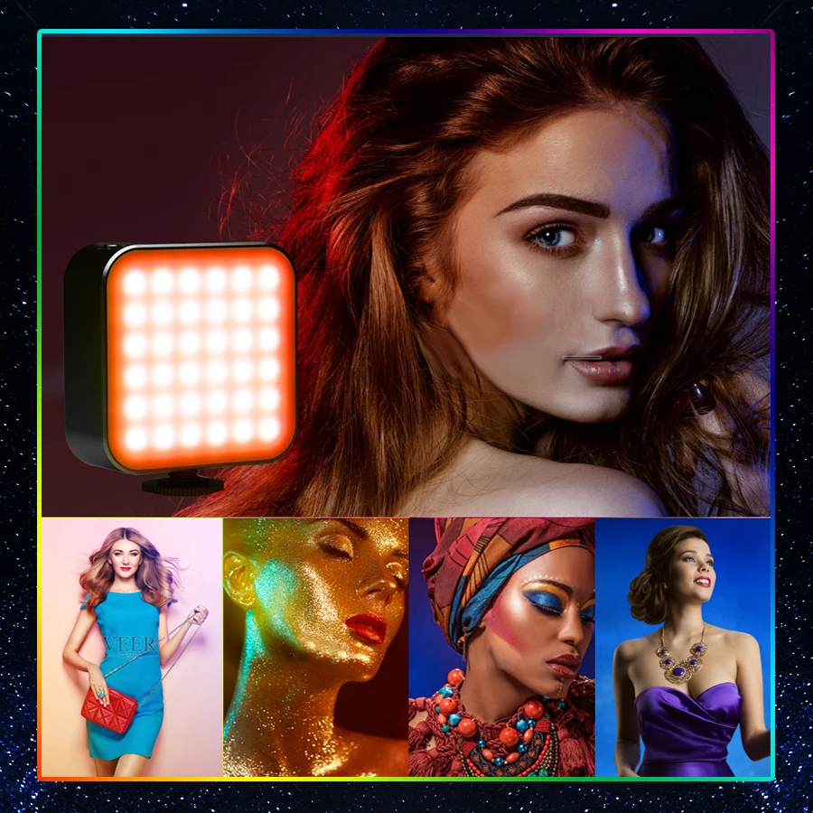 MAMEN Double-sided RGB Photography Lighting 2500mAh Rechargable Video Light 359 Full Colors LED Panel Lamp for Youtube Tik tok
MAMEN Double-sided RGB Photography Lighting 2500mAh Rechargable Video Light 359 Full Colors LED Panel Lamp for Youtube Tik tok