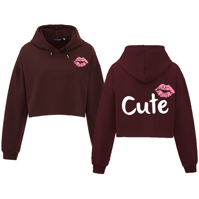 Cute Letter Crop Hoodie Women Korean Fashion Pullover Sweatshirt Lady Baggy Aesthetic Streetwear Cotton Short Hoodies for Girls
Cute Letter Crop Hoodie Women Korean Fashion Pullover Sweatshirt Lady Baggy Aesthetic Streetwear Cotton Short Hoodies for Girls