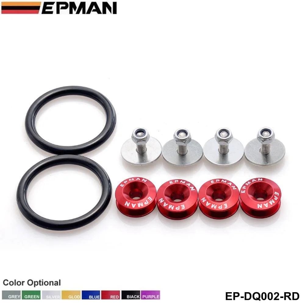 Quick Release Fasteners are ideal for front bumpers trunk / hatch lids & rear bumpers EP-DQ002
Quick Release Fasteners are ideal for front bumpers trunk / hatch lids & rear bumpers EP-DQ002