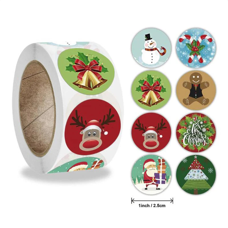 100PCS Cartoon Christmas Thank You Stickers Labels Color Paper Decoration Scrapbook Stickers Sealing Stationery Supply
100PCS Cartoon Christmas Thank You Stickers Labels Color Paper Decoration Scrapbook Stickers Sealing Stationery Supply