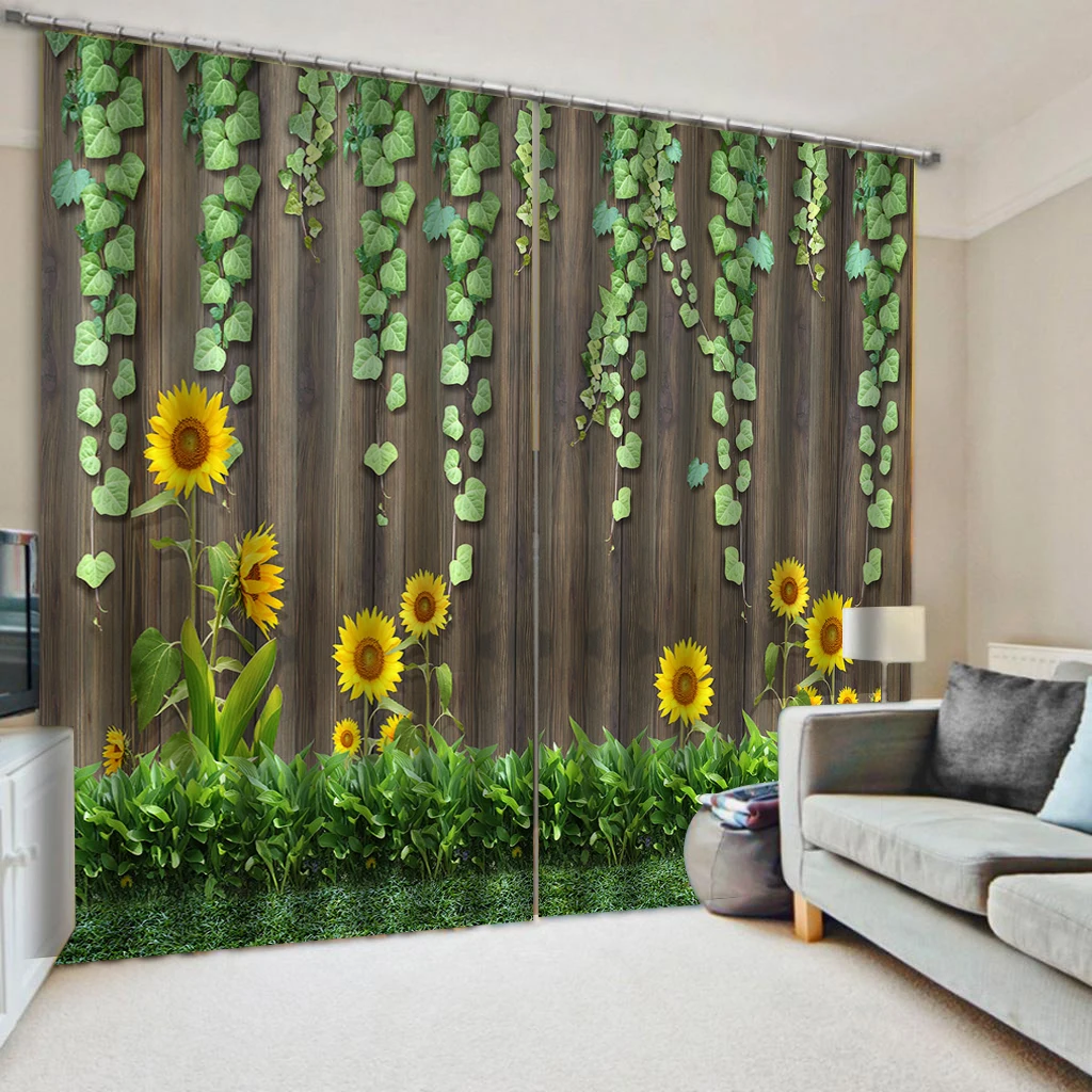 3D Window Curtains Living Room Bedroom Modern Curtain yellow flower Girls Room Curtain Decoration
3D Window Curtains Living Room Bedroom Modern Curtain yellow flower Girls Room Curtain Decoration