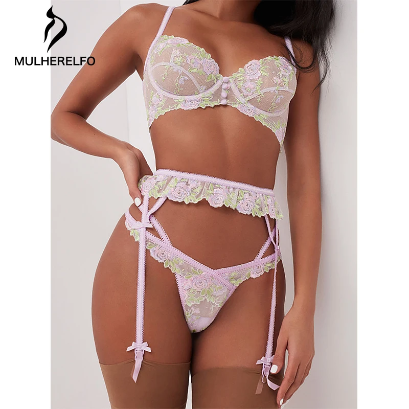 Модное женское нижнее белье с цветочной вышивкой, Эротическое нижнее белье, наборы феи, кружевные гофрированные подвязки, сексуальный бюст...
Модное женское нижнее белье с цветочной вышивкой, Эротическое нижнее белье, наборы феи, кружевные гофрированные подвязки, сексуальный бюст...