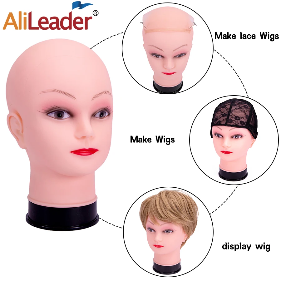 Alileader Cheap New Style bald Block Head Mannequin Head Wig Making Display Styling Head Mount Hole With Free T-pins Doll Head
Alileader Cheap New Style bald Block Head Mannequin Head Wig Making Display Styling Head Mount Hole With Free T-pins Doll Head