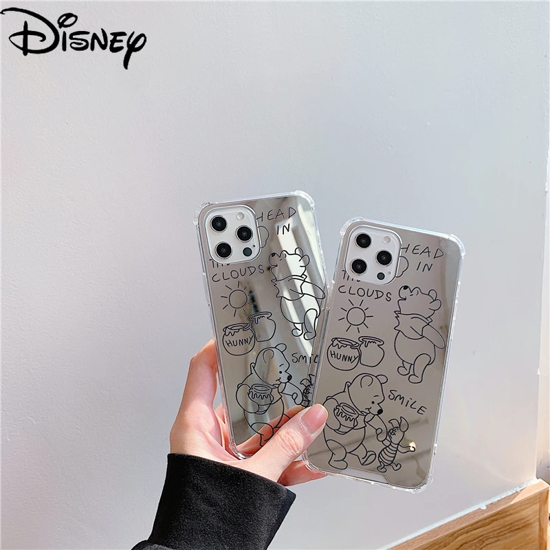 Disney Cartoon Pooh for IPhone12mini Mobile Phone Case for IPhone 7/8/7p/8p/12/11/11p/11pm/12pm/12p/xr/xs/xm Mirror Phone Cover
Disney Cartoon Pooh for IPhone12mini Mobile Phone Case for IPhone 7/8/7p/8p/12/11/11p/11pm/12pm/12p/xr/xs/xm Mirror Phone Cover