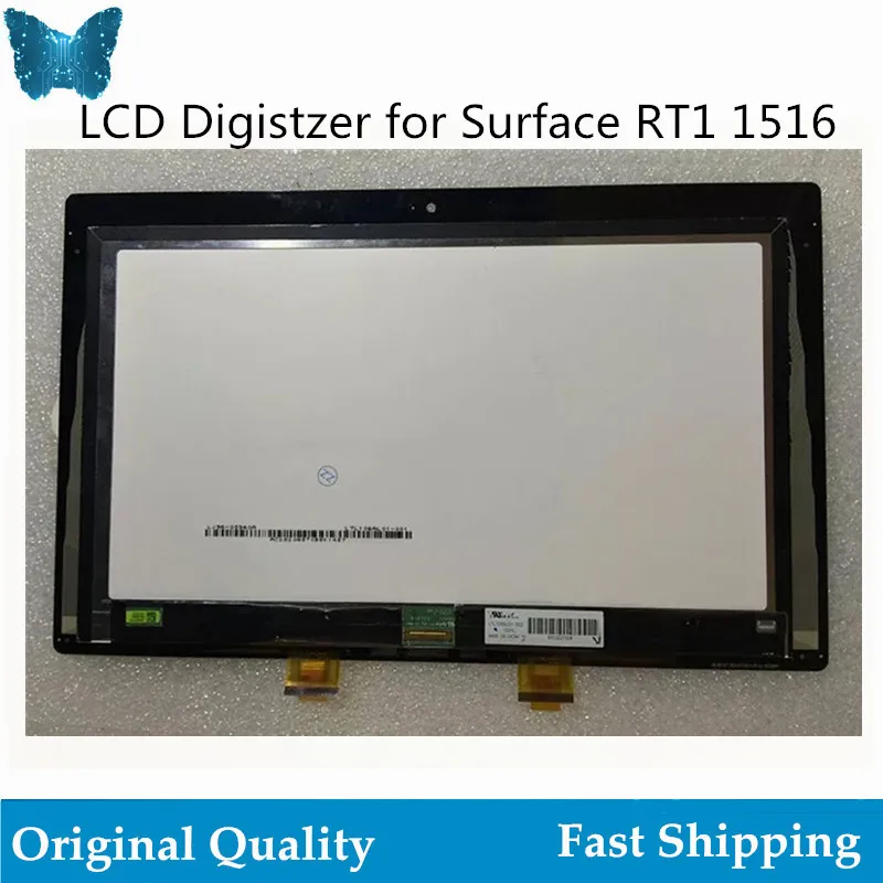 ЖК-сборка для microsoft Surface RT 1 ЖК-дисплей 1516 сенсорный экран дигитайзер сборка |