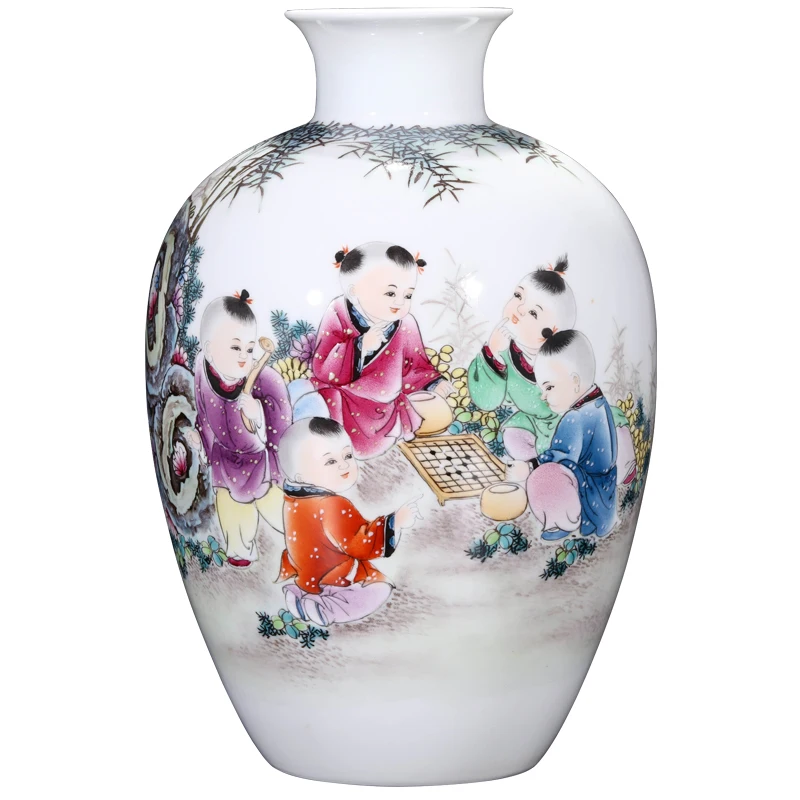 Chinese pottery Pure hand-painted ceramics Creative decoration A gift of blessings
Chinese pottery Pure hand-painted ceramics Creative decoration A gift of blessings