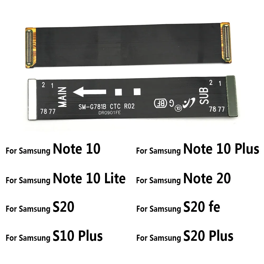 Original For Samsung Galaxy Note 10 Lite Note 20 S10 Plus 5G S20 Fe Ultra Main &LCD Board Motherboard Connector Board Flex Cable
Original For Samsung Galaxy Note 10 Lite Note 20 S10 Plus 5G S20 Fe Ultra Main &LCD Board Motherboard Connector Board Flex Cable