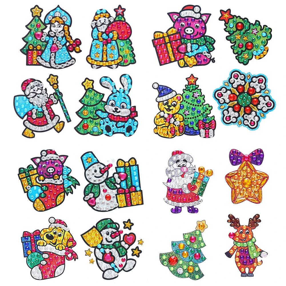 Kids Toys Stickers Kit DIY Round Drill Diamond Painting Cute Animals Rhinestone Drawing Picture Decal for Home Phone Cup Decorat
Kids Toys Stickers Kit DIY Round Drill Diamond Painting Cute Animals Rhinestone Drawing Picture Decal for Home Phone Cup Decorat