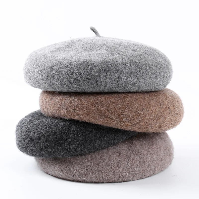 Berets Autumn Winter New Beret Korean Version Wild Retro Hat Breathable Pumpkin Hat Wool Thickening Painter Hat Female Boina
Berets Autumn Winter New Beret Korean Version Wild Retro Hat Breathable Pumpkin Hat Wool Thickening Painter Hat Female Boina