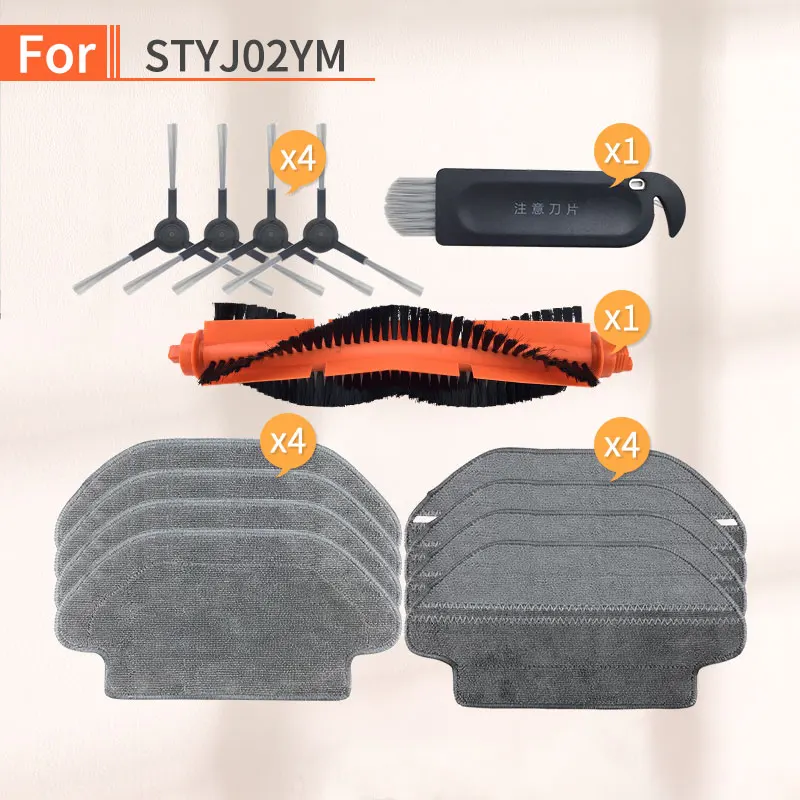 for Xiaomi Mijia Mi STYJ02YM Robot Vacuum Cleaner Home Spare Parts Home Tool Side Brush Hepa Filter Replacement Accessories
for Xiaomi Mijia Mi STYJ02YM Robot Vacuum Cleaner Home Spare Parts Home Tool Side Brush Hepa Filter Replacement Accessories