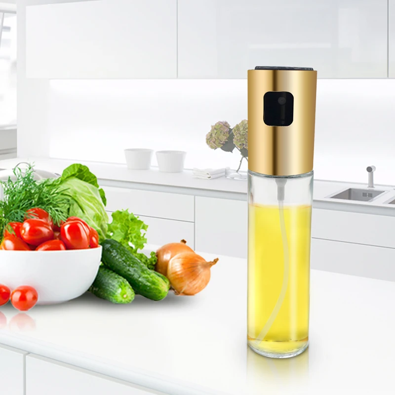 100ML Olive Oil Spray Bottle Stainless Steel Barbecue Sprayer Injector Glass Pot Kitchen Baking Cooking Oil Soy Sauce Sprayer
100ML Olive Oil Spray Bottle Stainless Steel Barbecue Sprayer Injector Glass Pot Kitchen Baking Cooking Oil Soy Sauce Sprayer