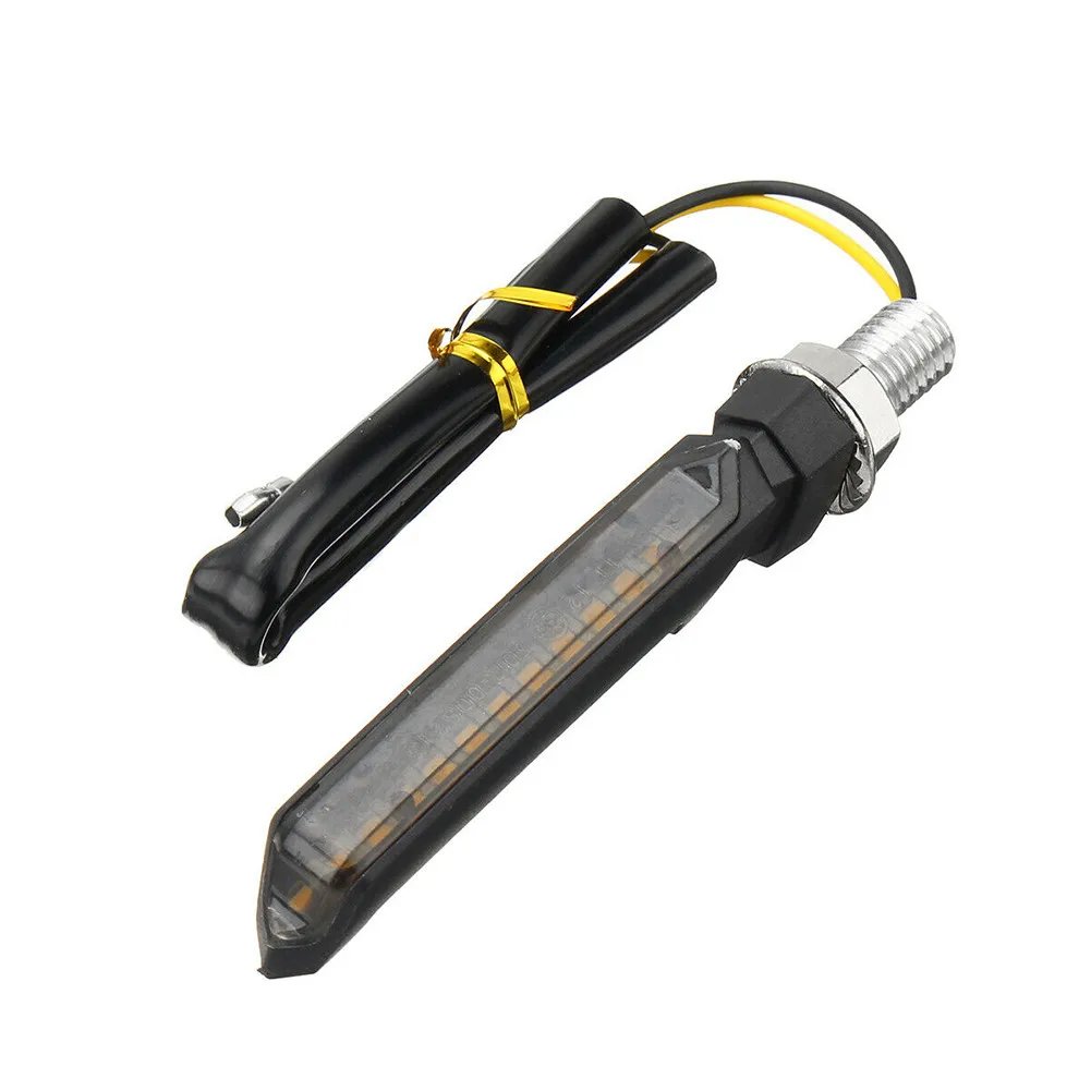 Motorcycle LED Turn Signal Indicators Lightings 4500K 4pcs Motorbike Flowing Water Light Amber 12V Auto Lamps Accessories
Motorcycle LED Turn Signal Indicators Lightings 4500K 4pcs Motorbike Flowing Water Light Amber 12V Auto Lamps Accessories