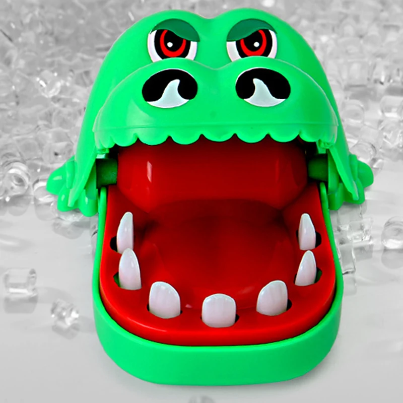 Crocodile Teeth Toys Randomly Bites Finger Fun Game Toy Classic Party Favors Funny Joke Toys for Kids GRSA889 
Crocodile Teeth Toys Randomly Bites Finger Fun Game Toy Classic Party Favors Funny Joke Toys for Kids GRSA889