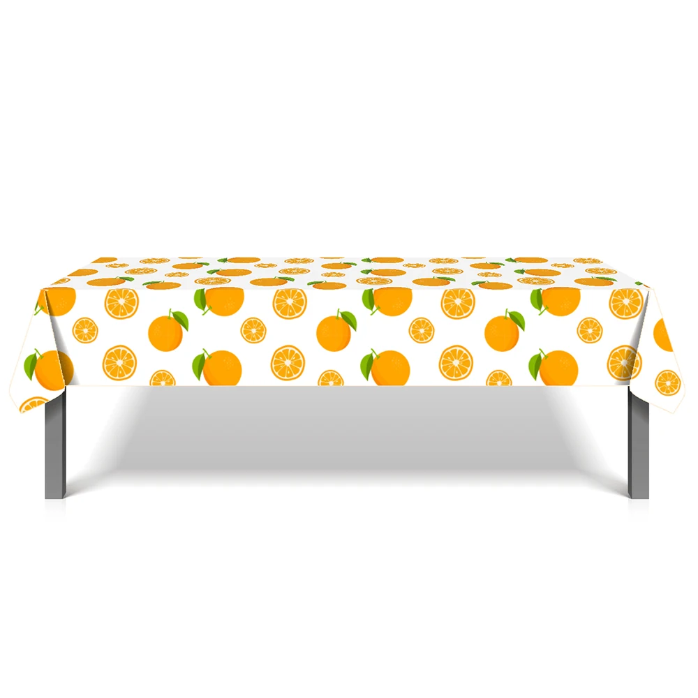 130*220cm PE Fresh Fruit Orange Juice Happy Birthday Party Supplies Disposable Tablecloths Hawaii Baby Shower Party Decorations
130*220cm PE Fresh Fruit Orange Juice Happy Birthday Party Supplies Disposable Tablecloths Hawaii Baby Shower Party Decorations