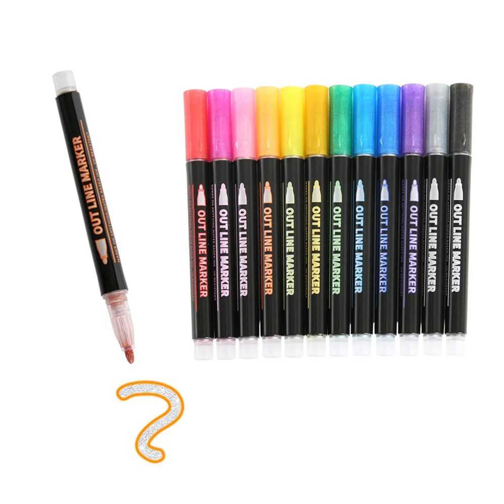 12 Marker Pen for Highlight Painting Kit for Painting Rocks Pebbles Glass Water Based Waterproof Acrylic Paint Pen JR Deals
12 Marker Pen for Highlight Painting Kit for Painting Rocks Pebbles Glass Water Based Waterproof Acrylic Paint Pen JR Deals
