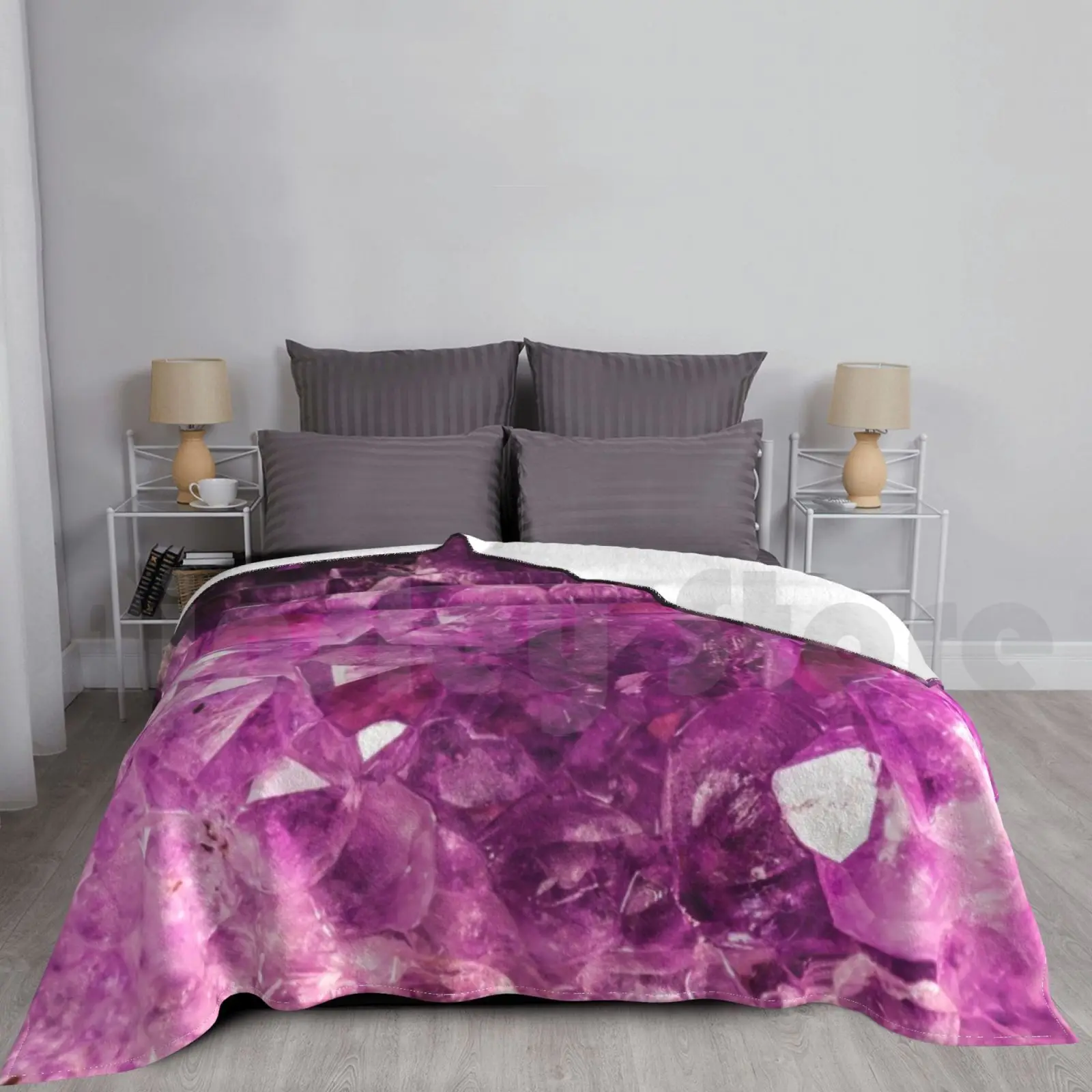Amethyst Creative Spiritual Awareness Blanket Super Soft Warm Light Thin Alchemy Amethyst Crystal Pearl Garnet
Amethyst Creative Spiritual Awareness Blanket Super Soft Warm Light Thin Alchemy Amethyst Crystal Pearl Garnet