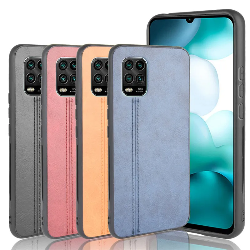 Mi 10 Lite Luxury Business Shockproof Shell For Xiaomi 10 Youth Calfskin PU Leather Lines Camera Back Protective Case
Mi 10 Lite Luxury Business Shockproof Shell For Xiaomi 10 Youth Calfskin PU Leather Lines Camera Back Protective Case