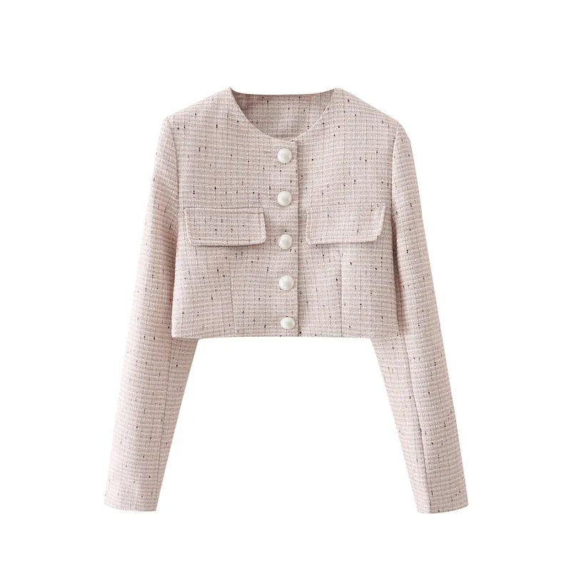 Nice Casual Women O Neck Single-breasted Jacket New Spring-autumn Fashion Ladies High Street Coat Extensive Short Coat Top
Nice Casual Women O Neck Single-breasted Jacket New Spring-autumn Fashion Ladies High Street Coat Extensive Short Coat Top