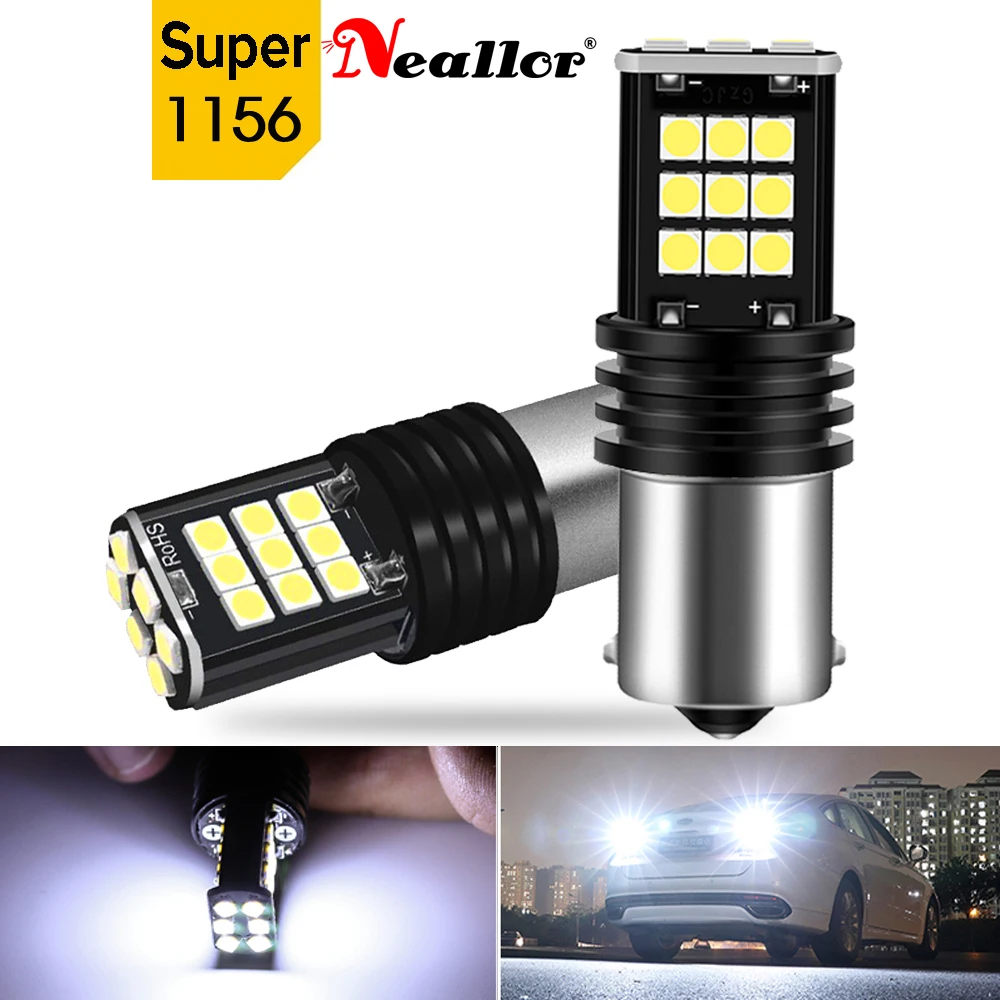 2PCS New 1156 P21W 7506 BA15S R5W R10W Super Bright LED Car Tail Brake Bulb Turn Signals Auto Reverse Lamp Daytime Running Light
2PCS New 1156 P21W 7506 BA15S R5W R10W Super Bright LED Car Tail Brake Bulb Turn Signals Auto Reverse Lamp Daytime Running Light