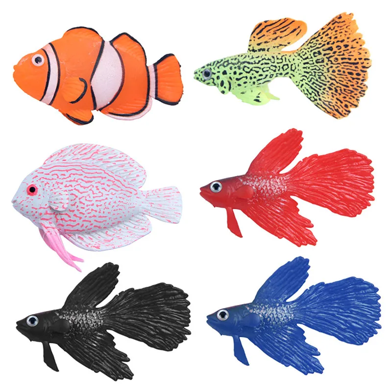 Aquarium Artificial Fish Luminous Silicone Small Fake Glowing Fish Floating Fish Ornament Underwater Ornament Fish Tank Landscap
Aquarium Artificial Fish Luminous Silicone Small Fake Glowing Fish Floating Fish Ornament Underwater Ornament Fish Tank Landscap