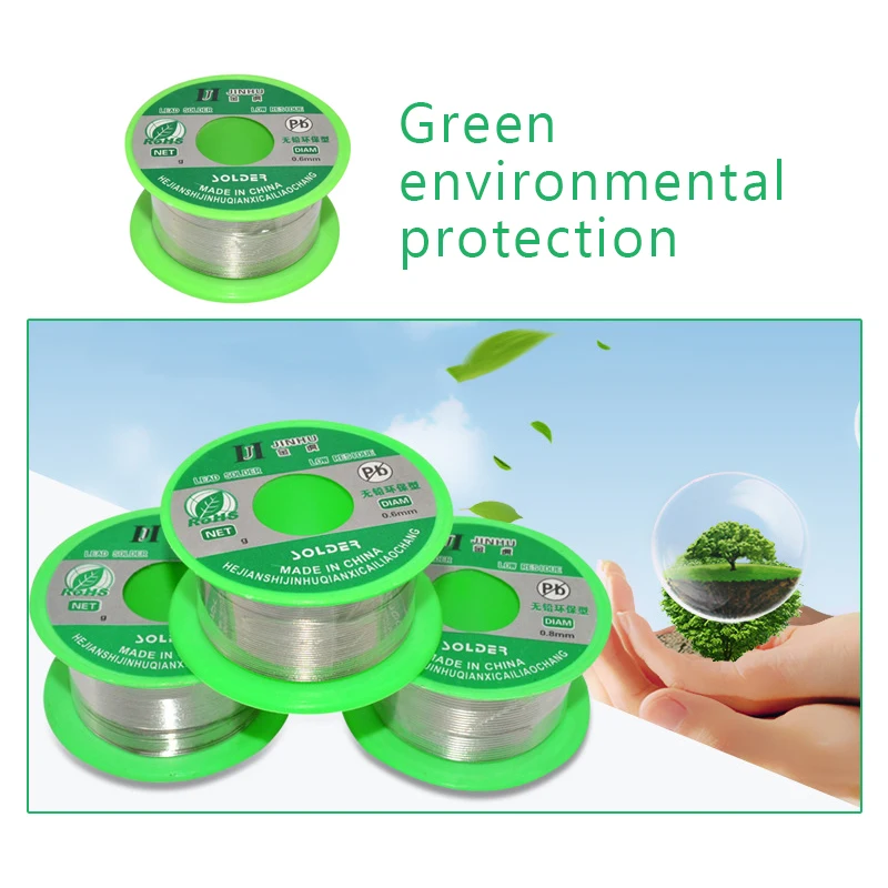 50G Lead-Free Solder Wire Tin 0.5/0.6/0.8/1.0mm Diameter Roll Welding Soldering Iron Core Lead Free Solder Wire Rosin Cored Tin
50G Lead-Free Solder Wire Tin 0.5/0.6/0.8/1.0mm Diameter Roll Welding Soldering Iron Core Lead Free Solder Wire Rosin Cored Tin