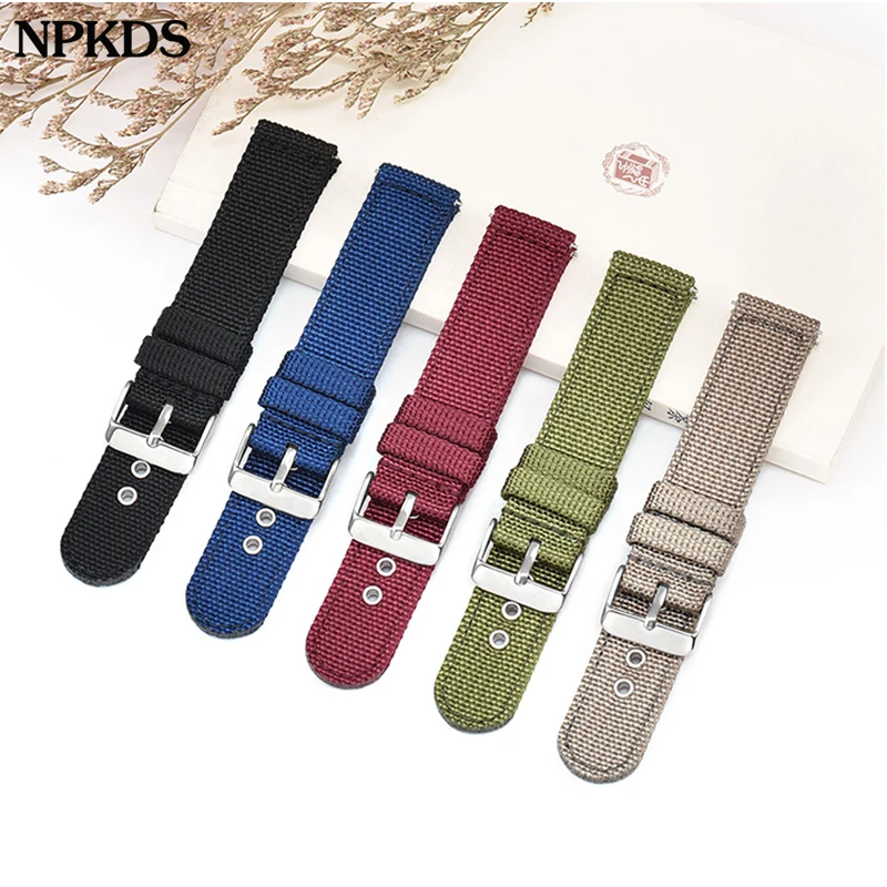 Wrist Watch Band Nylon Straps Watchband Belt for Men Women Watch Accessories 18mm 20mm 22mm 24mm Breathable Quick Release
Wrist Watch Band Nylon Straps Watchband Belt for Men Women Watch Accessories 18mm 20mm 22mm 24mm Breathable Quick Release