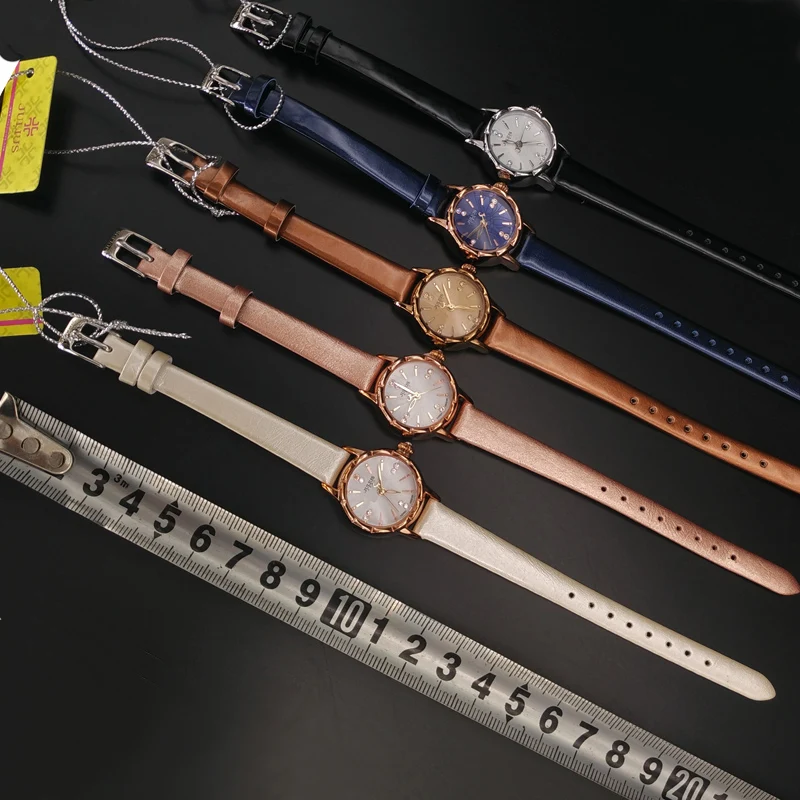 Julius Women's Leather Lady Watch Japan Quartz Girl Alloy Buckle 3bar Fashion Casual Hardlex Round Quartz Wristwatches
Julius Women's Leather Lady Watch Japan Quartz Girl Alloy Buckle 3bar Fashion Casual Hardlex Round Quartz Wristwatches