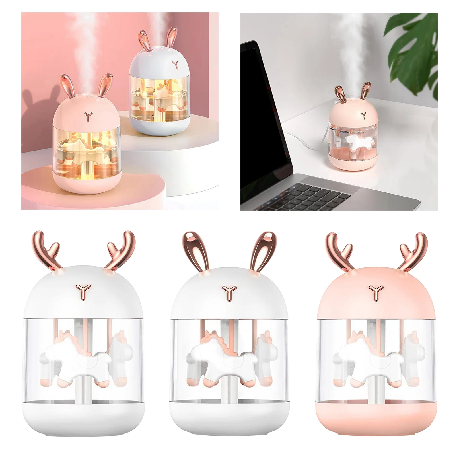 USB Cool Mist Humidifier with Night Light, Mini Size Humidifier for Bedroom Home Office Car 300ml Auto Shut-Off, 2 Mist Modes
USB Cool Mist Humidifier with Night Light, Mini Size Humidifier for Bedroom Home Office Car 300ml Auto Shut-Off, 2 Mist Modes