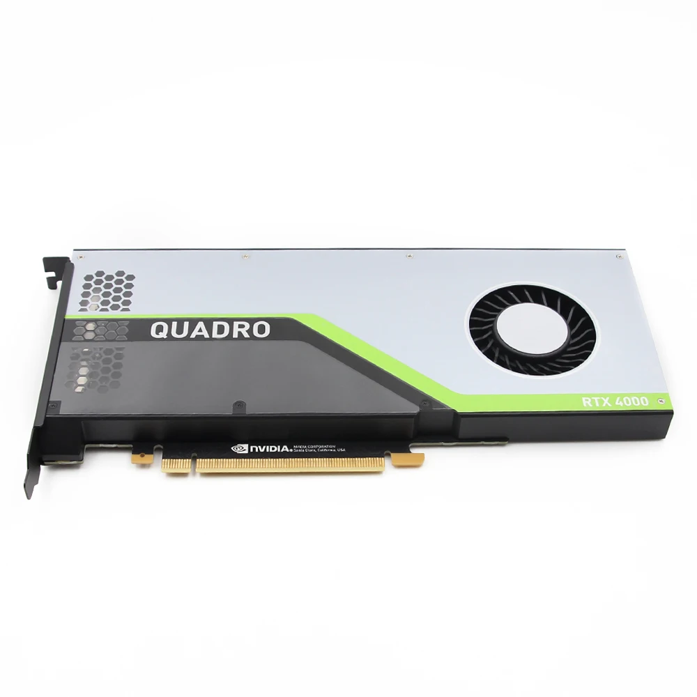 Leadtek QUADRO RTX4000 8GB Turing architecture real-time ray tracing GPU graphics card
Leadtek QUADRO RTX4000 8GB Turing architecture real-time ray tracing GPU graphics card