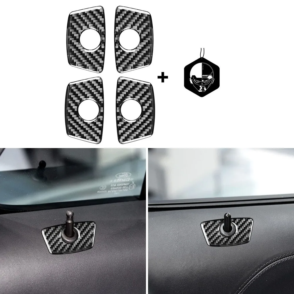 Carbon Fiber Car Doors Latch Lifter Door Pin Sequins Styling Sticker Trim For Ford Explorer 2013-2019 Interior Door Lock Cover
Carbon Fiber Car Doors Latch Lifter Door Pin Sequins Styling Sticker Trim For Ford Explorer 2013-2019 Interior Door Lock Cover