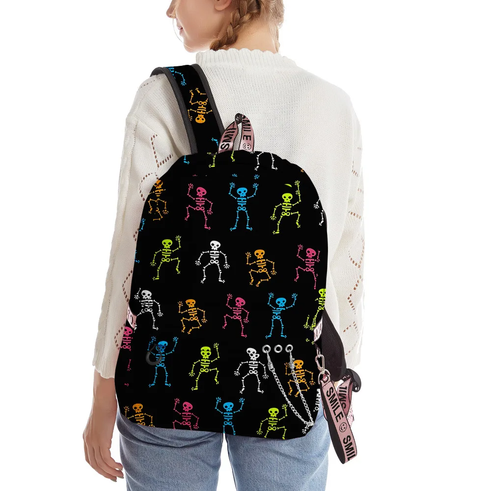 2020 New Hallowmas 3D Digital Color Printing Campus Student Backpack Laptop Bag Youth Hip hop Fashion Men/Women Bag
2020 New Hallowmas 3D Digital Color Printing Campus Student Backpack Laptop Bag Youth Hip hop Fashion Men/Women Bag