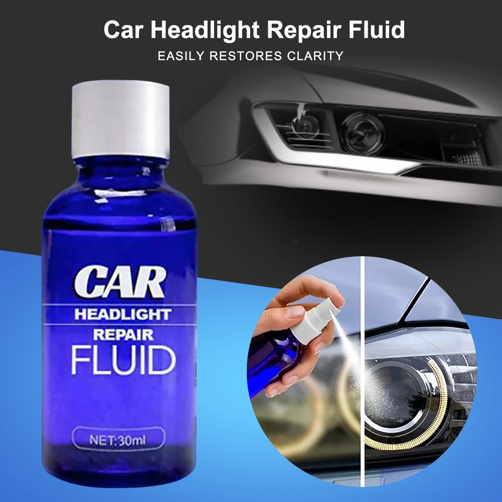 Car Headlight Scratch Remover Fast UV Protection Car Light Cleaner Automotive Headlight Restoration Kit 30ML Car-styling
Car Headlight Scratch Remover Fast UV Protection Car Light Cleaner Automotive Headlight Restoration Kit 30ML Car-styling