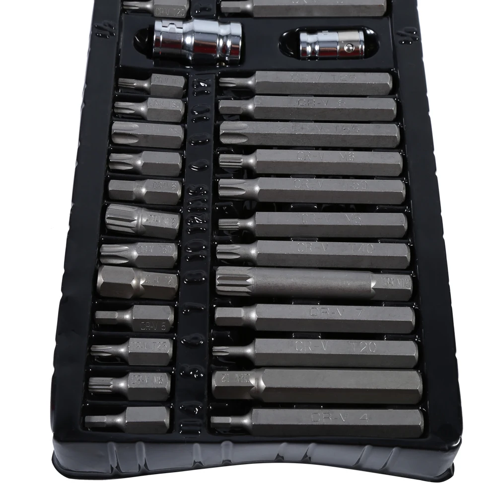 40pcs Assorted Power Screwdriver Bits Set Hex Spline Torx and Bit Holder Socket Adapter Screwdriver Bit Tools Set
40pcs Assorted Power Screwdriver Bits Set Hex Spline Torx and Bit Holder Socket Adapter Screwdriver Bit Tools Set