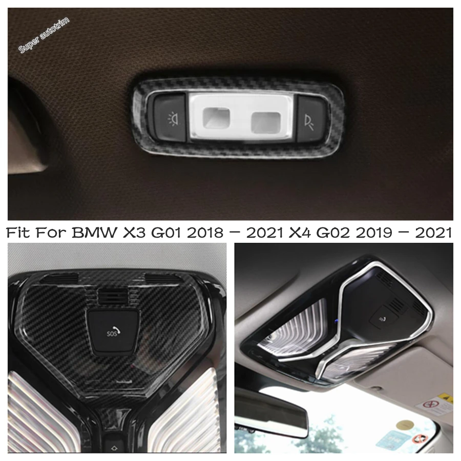 Front / Rear Ceiling Roof Reading Light Lamp Cover Trim Carbon Fiber / Matte Fit For BMW X3 G01 2018 - 2022 X4 G02 2019 - 2021
Front / Rear Ceiling Roof Reading Light Lamp Cover Trim Carbon Fiber / Matte Fit For BMW X3 G01 2018 - 2022 X4 G02 2019 - 2021