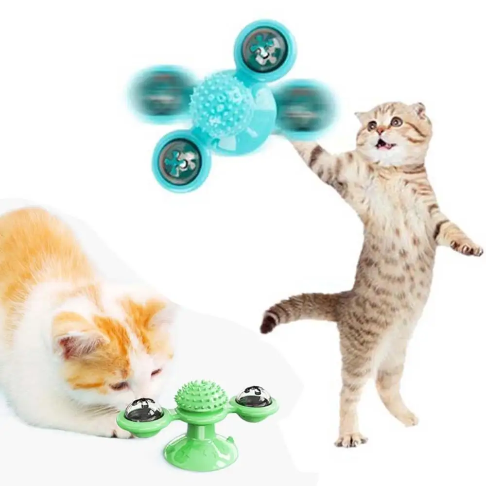 Interactive Cat Toy Windmill Portable Scratch Hair Brush Grooming Shedding Massage Suction Cup Catnip Puzzle Training
Interactive Cat Toy Windmill Portable Scratch Hair Brush Grooming Shedding Massage Suction Cup Catnip Puzzle Training
