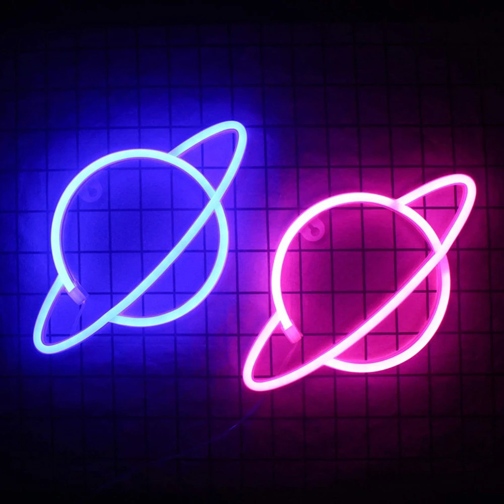 LED Neon Lamp Elliptical planet Shaped Sign Neon Light Battery Powered Neon Wall Lights Night Lamp Party Room Lighting
LED Neon Lamp Elliptical planet Shaped Sign Neon Light Battery Powered Neon Wall Lights Night Lamp Party Room Lighting