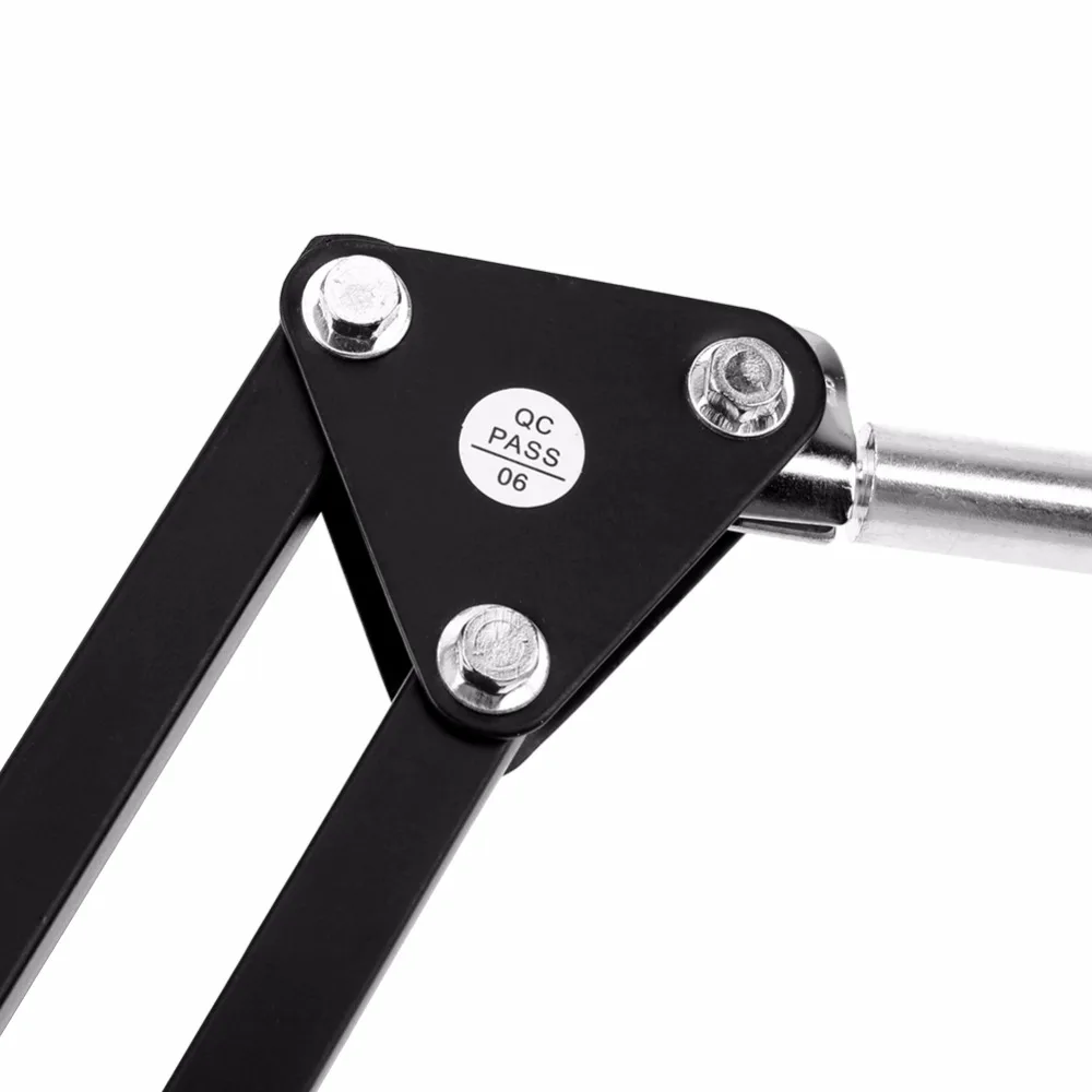 Metal Adjustable Mic Desk Stand Live Radio Recording Microphone Phone Foldable Stand Holder Metal Material Loading 2KG
Metal Adjustable Mic Desk Stand Live Radio Recording Microphone Phone Foldable Stand Holder Metal Material Loading 2KG