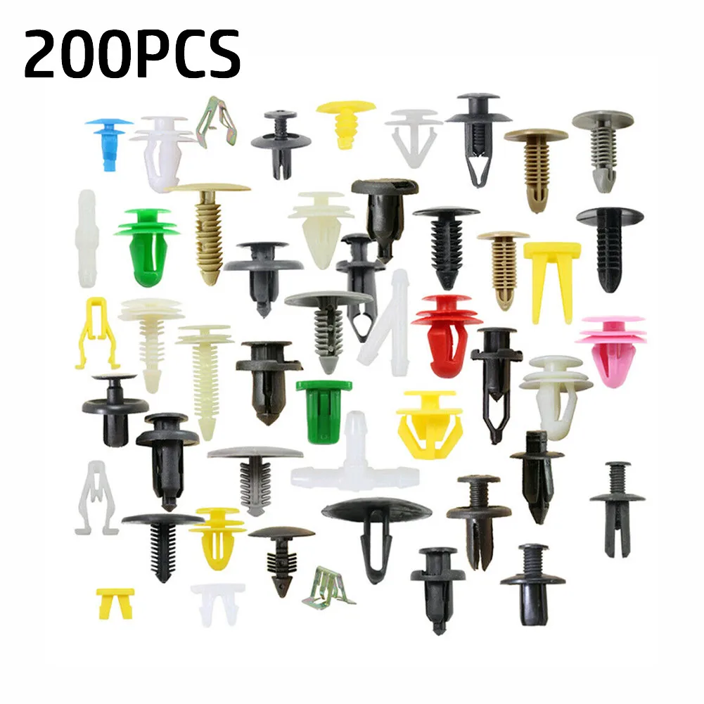 200pcs Plastic Car Body Push Pin Rivet Fasteners Trim Moulding Clip Screw Driver For Car Fender Bumper Door Durble Use
200pcs Plastic Car Body Push Pin Rivet Fasteners Trim Moulding Clip Screw Driver For Car Fender Bumper Door Durble Use