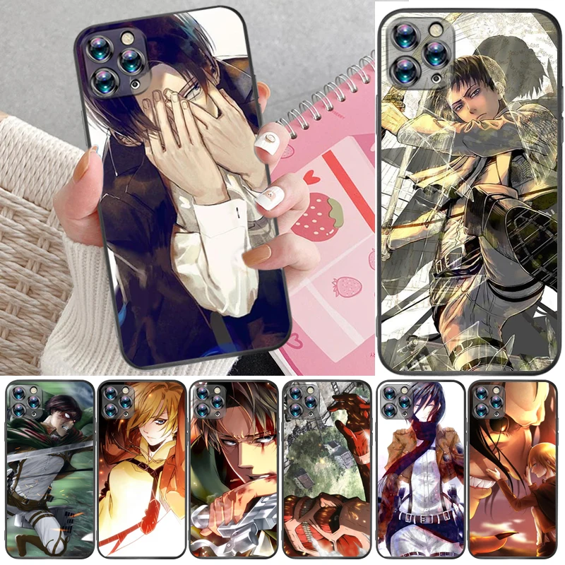 Attack On Titan Eren Jager Mikasa Ackerman Armin Arlert Levi Phone Case For iPhone 6 6S Plus 7 8 Coque Cases Funda Back Cover
Attack On Titan Eren Jager Mikasa Ackerman Armin Arlert Levi Phone Case For iPhone 6 6S Plus 7 8 Coque Cases Funda Back Cover