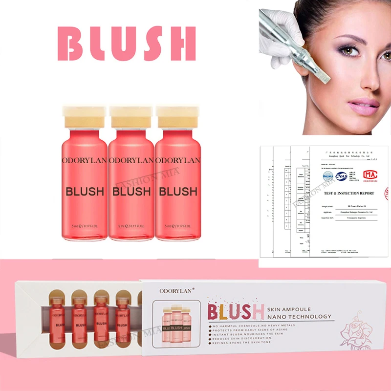 

BB Cream Blush Anti-aging Serum Starter Kit Meso White Brightening Serum Natural Nude Concealer Korean Make Up Treatment GLOW